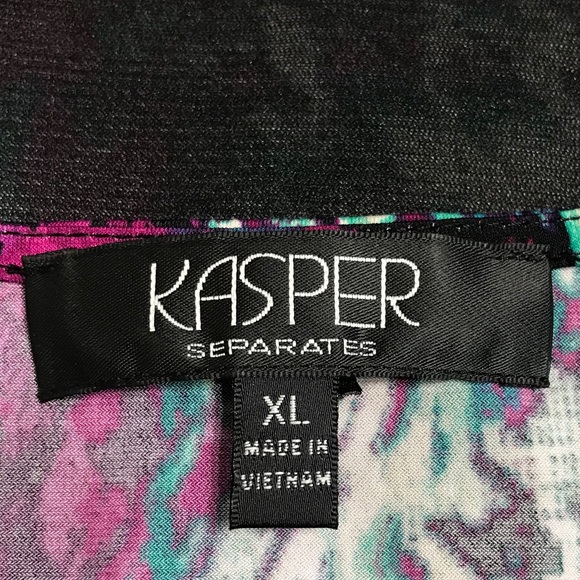 Kasper ruched neck blouse - Picture 4 of 5